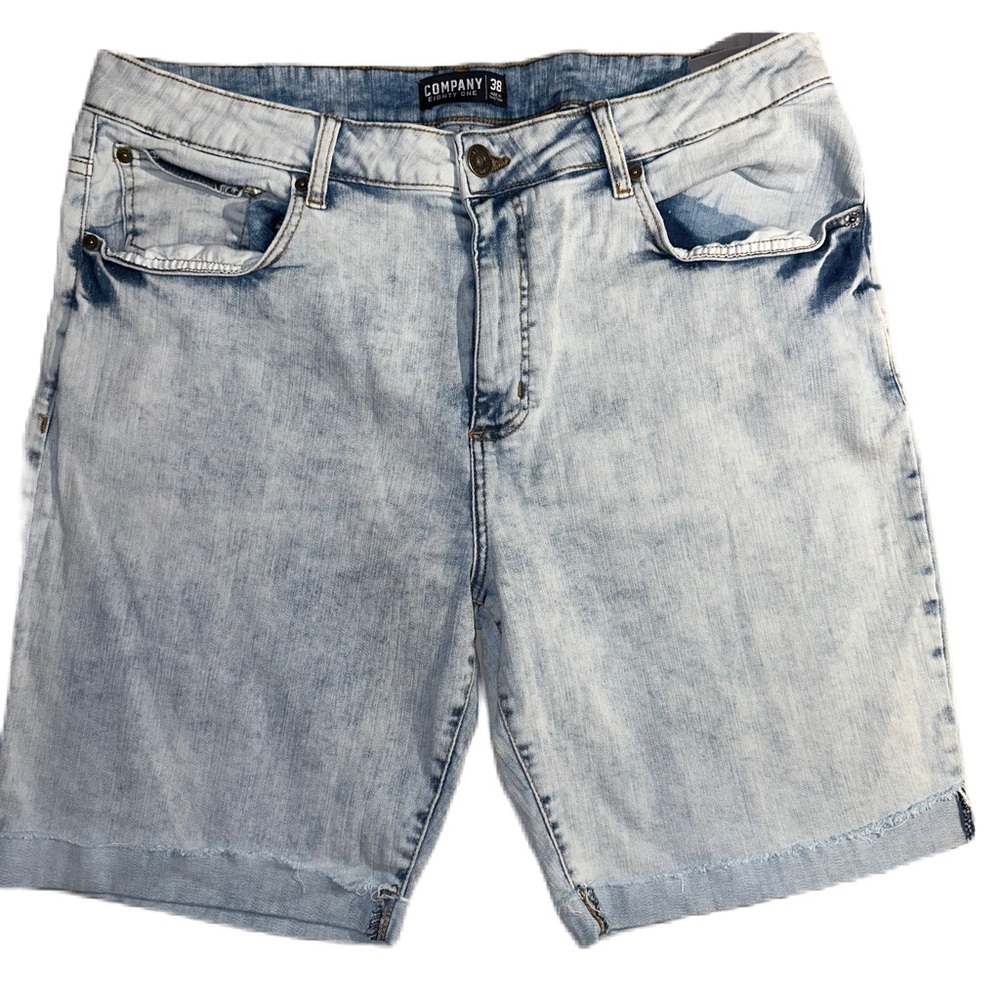 Company Eighty One 5 pocket white wash shorts size 38 - Picture 1 of 6